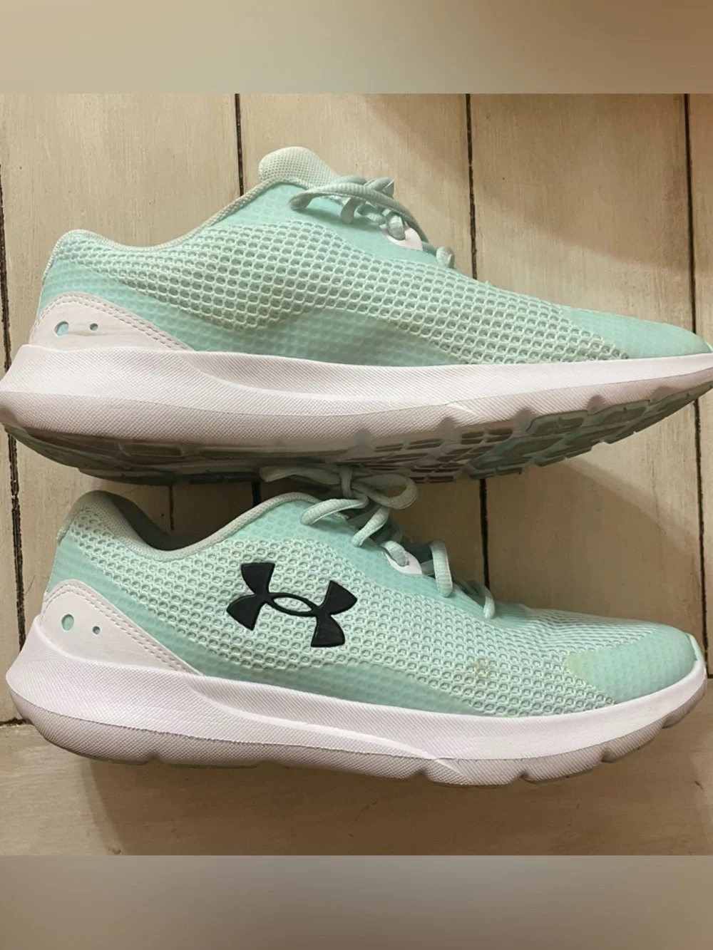 Under Armour Sneakers Teal Womens 10 - Picture 2 of 7